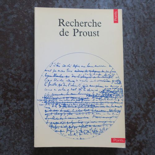 Marcel Proust - Recherche De Proust Avec Textes De Genette / Bersani / Barthes / Rousset / Muller / Gaubert / Houston / Debray-Genette / - Points Par Editions Du Seuil 1980 - Franais En Trs Bon Etat   