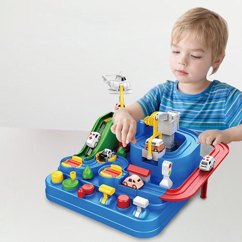 Mardi Gras Cadeaux Jouets DAventure Pour Voitures Jouets Voitures DAventure Enfant En Bas ge Piste De Course Jouets Ensembles De Vhicules