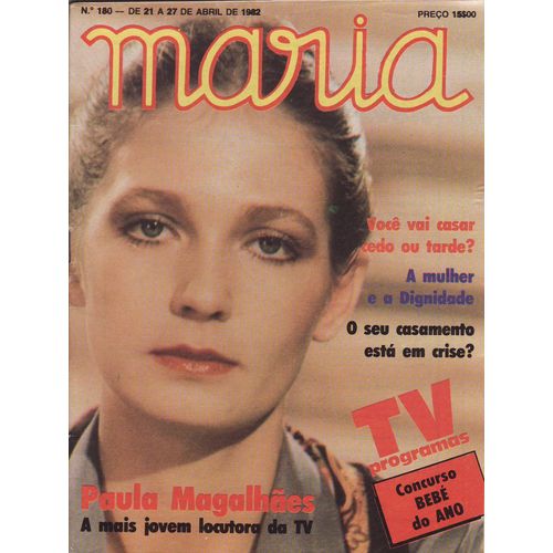 Maria (Edition Portugal) / 21-04-1982 N180 : Lady Diana / Di (2p) - Matt Dillon (1p)Paula De Magalhaes (2p) - Natalie Wood (2p)