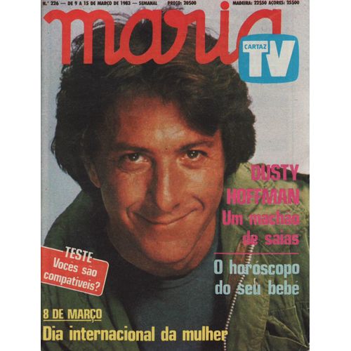 Maria Tv (Edition Portugal) / 09-03-1983 N226 : Dustin Hoffman (3p) - Lorenzo Lamas (1/2p)
