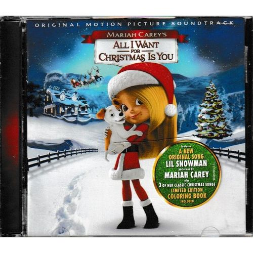Mariah Carey All I Want For Christmas Is You. Import U.S. 1cd 9 Titres Style: Funk Ballad Vocal & Holiday Gospel (P) 2017M.C.Epic RecordsUniversal Made In Usa ByEpic New York Jewel Case Box New