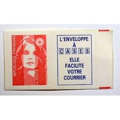 Marianne Du Bicentenaire Vignette "L'Enveloppe  Cases Elle Facilite Votre Courrier" Anne 1993 Autoadhsif N 2807a Ou 78 Yvert Et Tellier Luxe