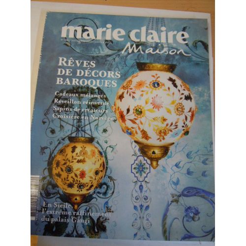 Marie Claire Maison N386 Dcembre 2003/ Janvier 2004