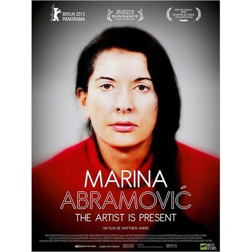 Marina Abramovic: The Artist Is Present -Vritable Affiche De Cinma Plie - Format 40x60 Cm- De Matthew Akers Avec Marina Abramovic, Ulay, Klaus Biesenbach, James Franco, David Balliano -2012