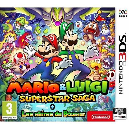 Mario & Luigi Superstar Saga + Les Sbires De Bowser 3ds