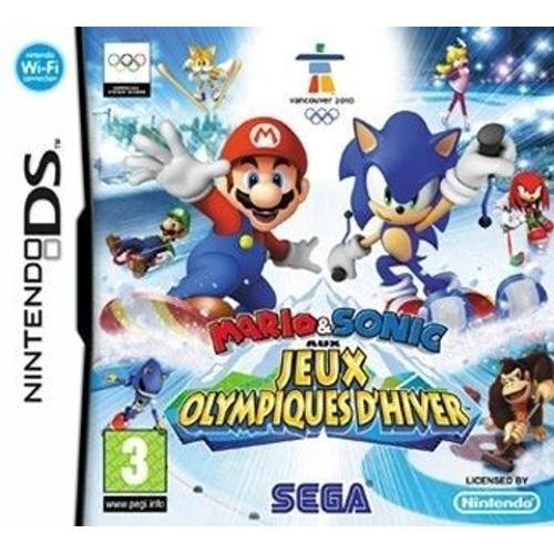 Mario & Sonic Aux Jeux Olympiques D'hiver Nintendo Ds