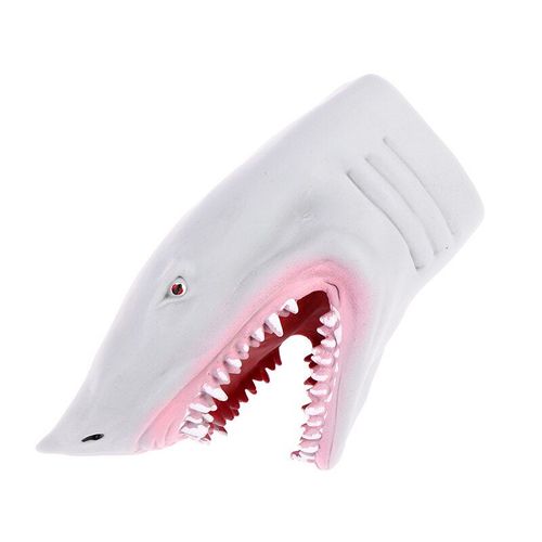 Marionnette  Main De Requin Tpr Gris, Gant, Accessoire De Poupe Pour Raconter Des Histoires, Modle De Jouet Pour Enfants, Cadeaux