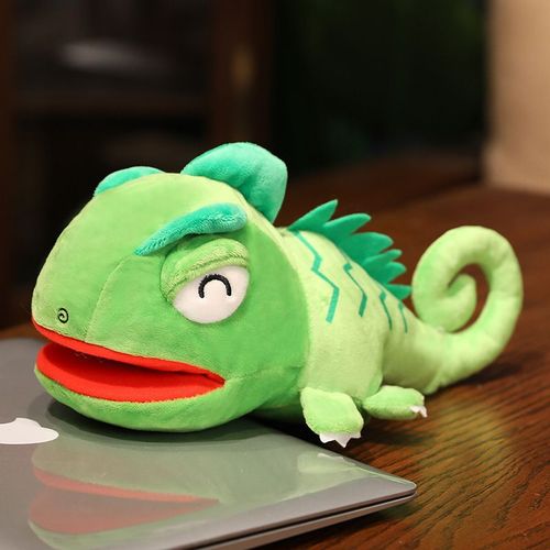 Marionnette  main Ocean World, pingouin, pieuvre, requin, crocodile, bouche mobile, peluche, accessoires de dialogue pour enfants Marionnette  main camlon 30 cm 75 g