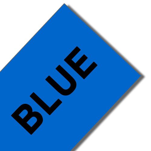 Markurlife-tiqueteuse Manuelle Pour Machine  crire,Compatible Avec Dymo D1,Ruban De Machine  crire,45013,45018,280,160 P,260,12mm - Type Black On Blue-9mm