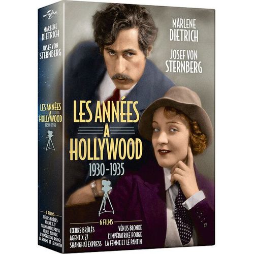 Marlene Dietrich - Josef Von Sternberg - Les Annes  Hollywood 1930  1935 - Coffret 6 Films - Pack de Josef Von Sternberg