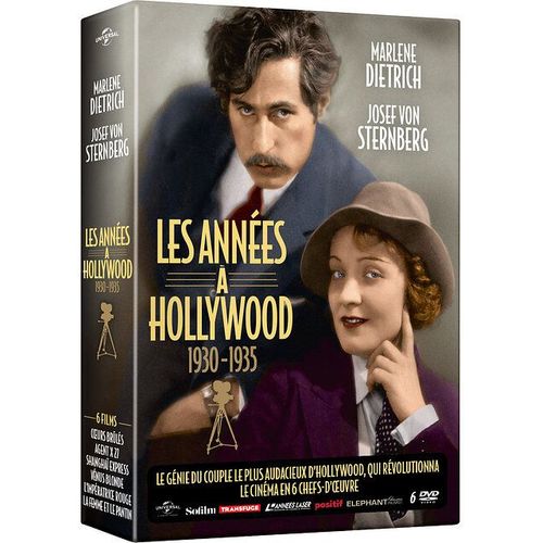 Marlene Dietrich - Josef Von Sternberg - Les Annes  Hollywood 1930  1935 - Coffret 6 Films - Pack de Josef Von Sternberg