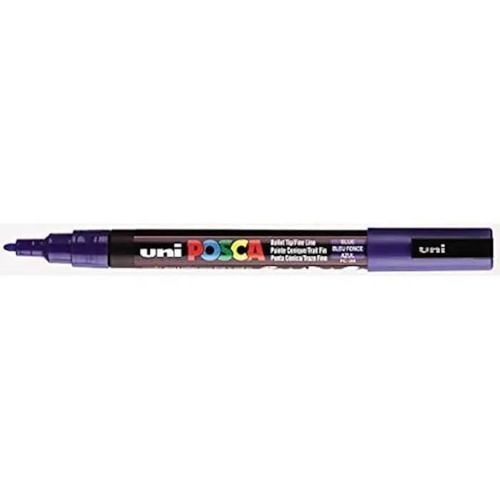 Marqueur - Uni-Ball - Uni Posca 0,9-1,3 Mm - Multicolore - Indlbile - Pointe Fine