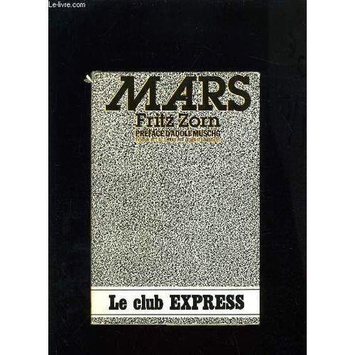 Mars de Fritz Zorn