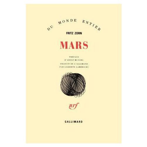 Mars   de fritz zorn  Format Broch 