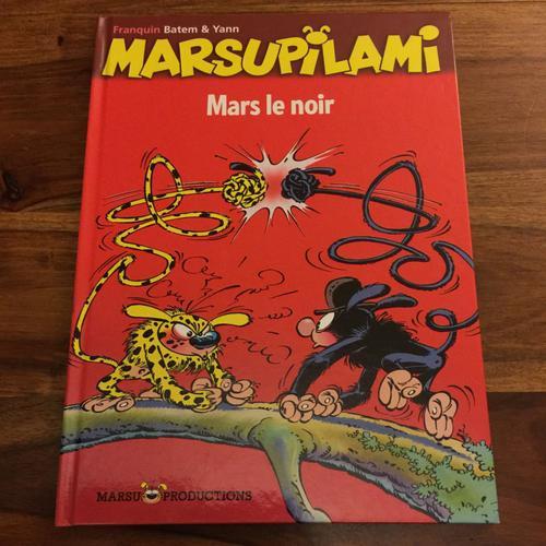 Marsupilami Mars Le Noir   de Franquin  Format Cartonn 