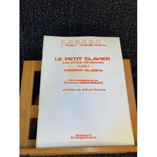 Marthe Morhange Motchane Le Petit Clavier Mthode Volume 2 Partition Salabert