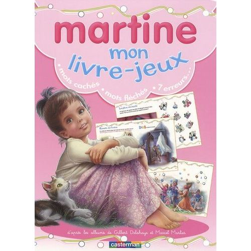 Martine Mon Livre-Jeux   de gilbert delahaye  Format Broch 