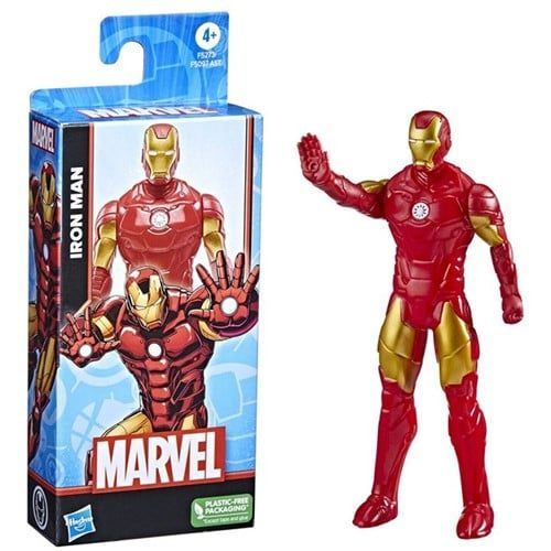 Marvel 6" Figurine 4 Assortie 7,5x18,5cm Iron Man