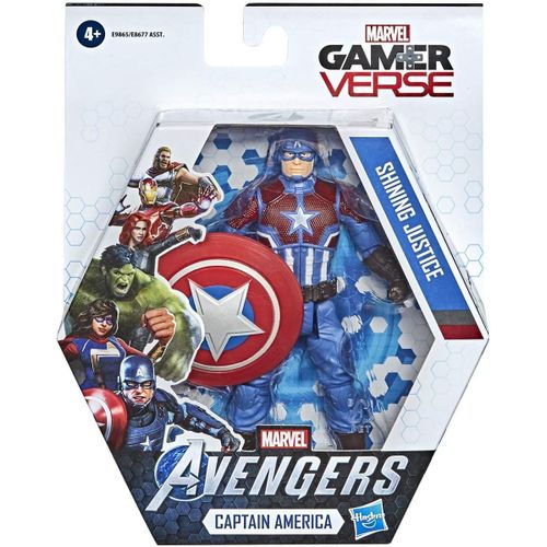 Marvel Avengers Gamerverse 6-Inch Captain America Action Figure Shining Justice
