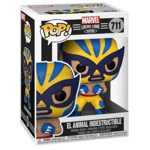 Figurine Funko Pop - Marvel Lucha Libre N711 - El Animal Indestructible (53873)