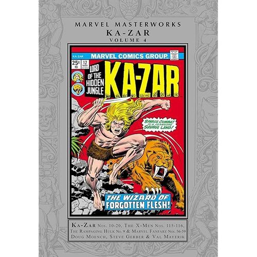 Marvel Masterworks: Ka-Zar Vol. 4    Format Reli 