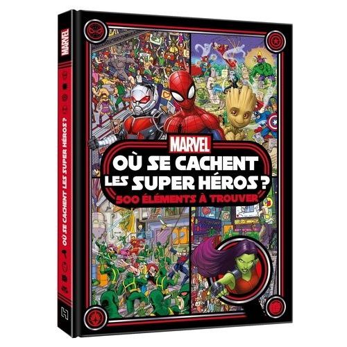 O Se Cachent Les Super Hros ? - 500 lments  Trouver   de Drage Emma  Format Album 