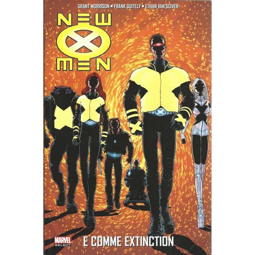 Marvel Select ; " E Comme Extinction " : New X-Men ( Tome 1 )   de grant morrison - frank quitely - ethan van sciver  Format Broch 