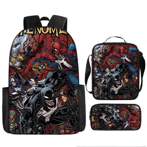 Marvel Spider-Man Dessin Anim Sac  Dos Monde Parallle tudiant Dessin Anim Sac  Dos Sac D'cole Pour Enfants tui  Stylo Shb13603