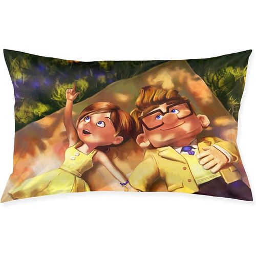 Marvel Super Hero Adventures Lot De 1 Taie D'oreiller Double Face ? Parure De Lit Double Face Super Douce Pour Enfants ? Comprend Les Avengers-Carl Et Ellie 50,8 X 50,8 Cm