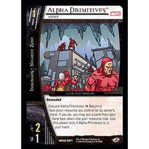 Marvel Vs - Alpha Primitives