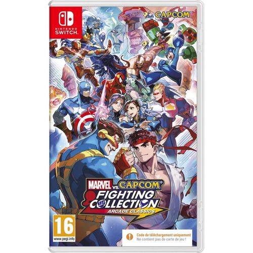 Marvel Vs. Capcom Fighting Collection: Arcade Classics (Code In A Box) Switch
