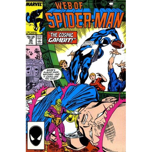Marvel Web Of Spider-Man 34 - Cosmic Gambit