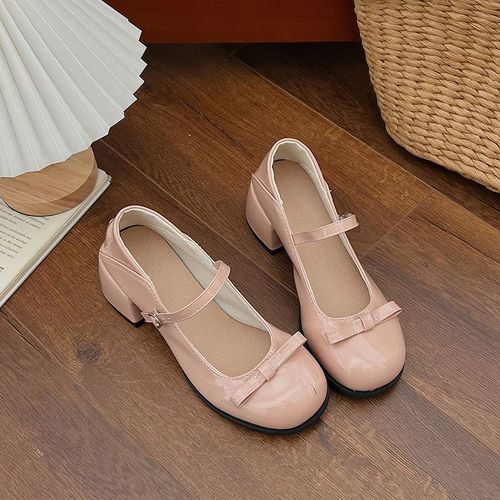 Mary-Chaussures  Essence lgantes Pour Femmes,Chaussures  Talons Bas,Mode Dcontracte,Strucunique,Chaussures De Style Collge Pour Dames,Escarpins Simples, - 36