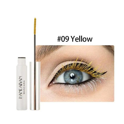 Mascara Longue Dure Pour Le Maquillage Des Yeux,Noir,Marron,Violet,Bleu,Allonge Les Cils,Facile  Enlever,Tslm1 #I