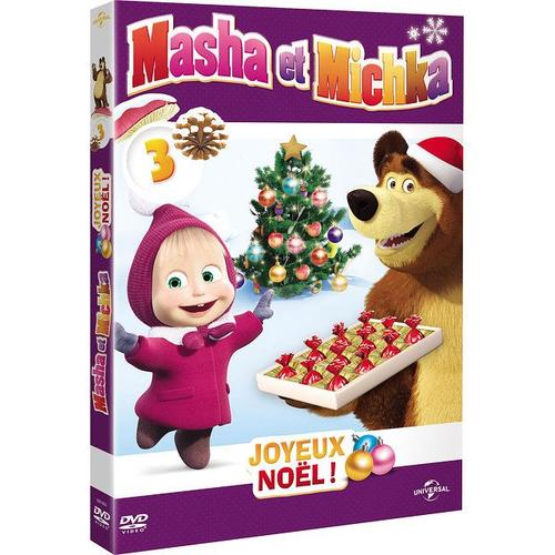 Masha et Michka - 3 - Joyeux Noël ! - DVD Zone 2 | Rakuten