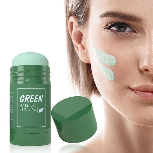 Masque  Th Vert, 40g, Pour Le Visage, Dissolvant De Points Noirs, Nettoyage En Profondeur Des Pores, Hydratant Et claircissant, Masque De Nettoyage Solide, Nouveau