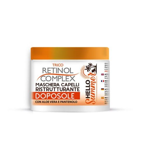 Masque Capillaire Restructurant Aprs-Soleil Au Panthnol Et  L'aloe Vera Nourrissez Et Protgez Vos Cheveux Hello Summer Trico Retinol Complex