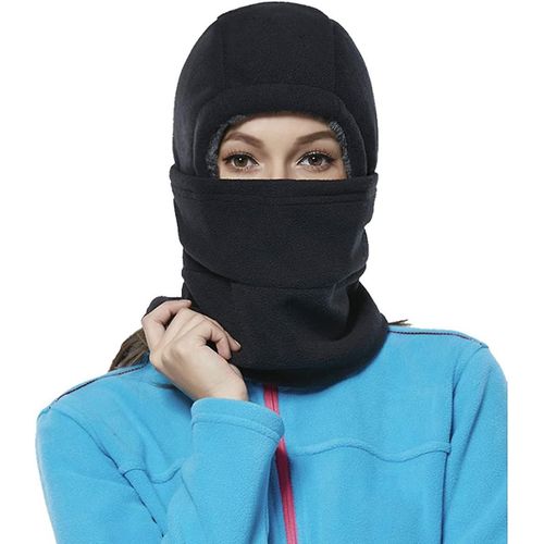 Masque Coupe-Vent 1 Pice, Cagoule D'hiver En Plein Air, Capuche Polaire, Masque De Ski Pour Femmes Et Enfants