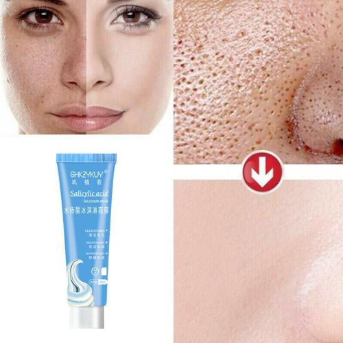 Masque De Crme Glace  L'acide Salicylique, Nettoyant Les Pores, Dissolvant De Points Noirs, Masque Hydratant, Masque De Crme Glace