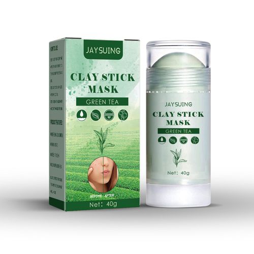 Masque De Nettoyage Au Th Vert, Masque De Boue Pour Hommes Et Femmes, Dissolvant De Points Noirs