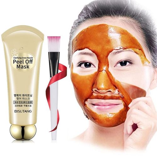 Masque De Nettoyage De Peau Morte, Rtrcissement Des Pores, Contrle De La Peau  Base D'algues, Dissolvant De Points Noirs Indolore, Soins Du Visage, 80g