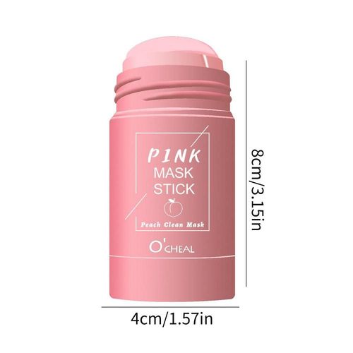 Masque Dissolvant De Points Noirs Au Th Vert Pour Femmes, Nettoyant Et Purifiant Les Pores En Profondeur, Masque D'argile claircissant Pour La Peau Et Bton Dissolvant De Points Noirs Pour Femmes