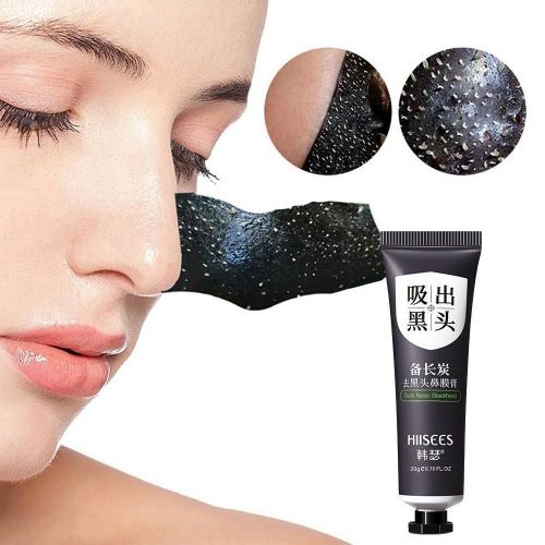 Masque Dissolvant De Points Noirs, Crme De Soins Pour La Peau, Rtrcissement Des Pores, limination De L'acn, Nettoyage Du Nez, Purification, Type Pelage, 20g