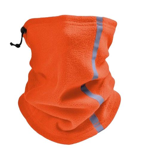 Masque Intgral Unisexe,Cagoule Polaire,Bonnet De Sport D'hiver Chaud,Cache-Cou,Cyclisme,Ski,Cyclisme,Sourire - Type Orange