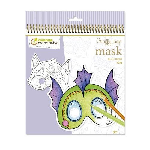Clairefontaine Graffy Pop Mask, Animaux Fantastiques