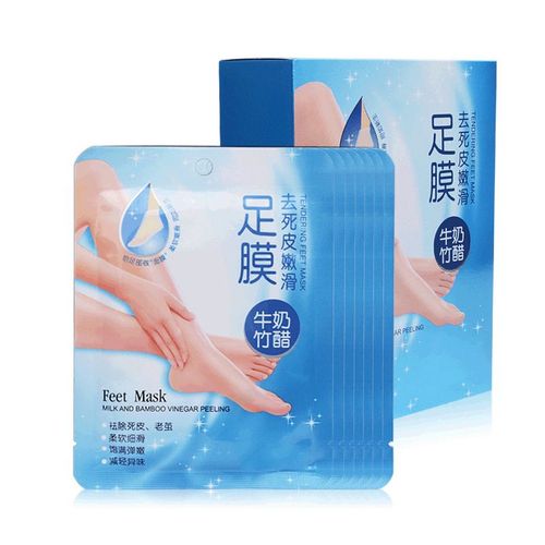 Masques Extensibles Pour Les Pieds Au Lait, Dissolvant De Frquence De La Peau, Chaussettes De Pdicure, Masque De Peeling, Traitement Des Pieds Secs, 1pc, Tslm2, Nouveau