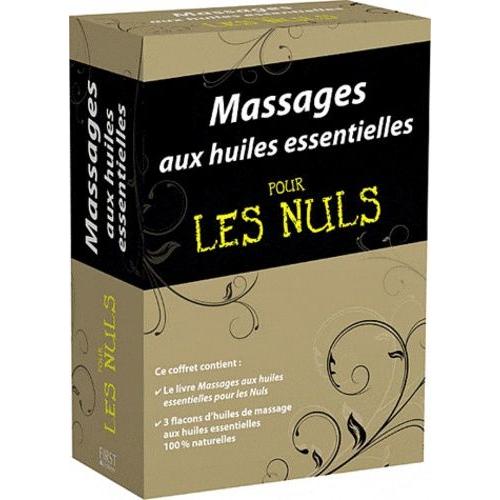 Massages Aux Huiles Essentielles Pour Les Nuls   de Capellini Steve  Format Coffret 