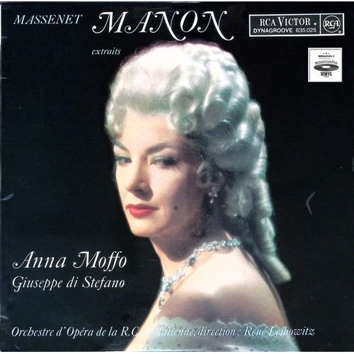 Massenet - Anna Moffo - Giuseppe Di Stefano - Orchestre D'opra De La R.C.A. Italienne - Direction : Ren Leibowitz ?- Manon (Extraits) - 