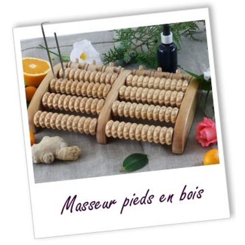 Masseur Pieds En Bois Aroma-Zone