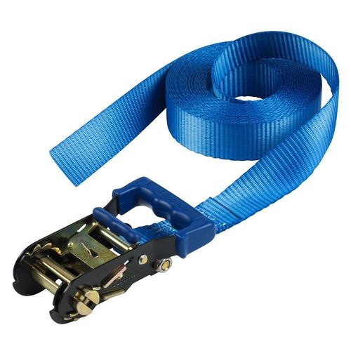 Master Lock 4359eurdat - Sangle  Cliquet Certifie, Bleu, 6m X 35mm